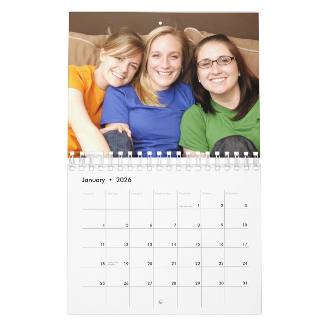 Calendario de la Universidad Estatal de Sonniton - (Jan 2026)