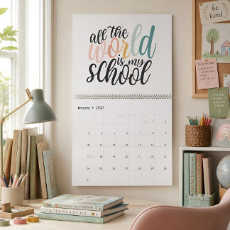 Calendario de la vida escolar en casa II