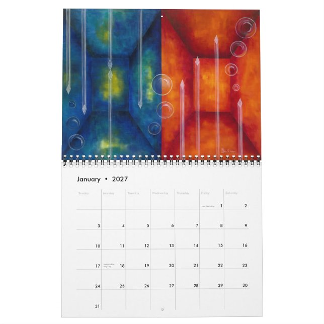 Calendario de la Vida Reveladora 2012, (Jan 2027)