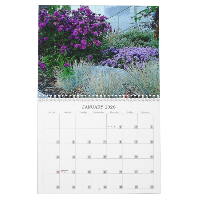 Calendario de la vida vegetal (Jan 2026)
