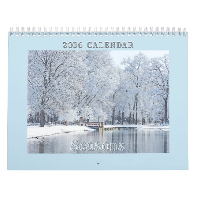 Calendario de la WALL 2026 "SEASONS" (Tapa)