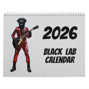 Calendario de Labrador Negro