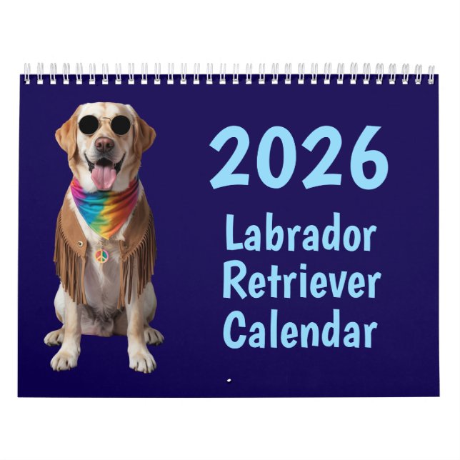 Calendario de Labrador Retriever (Tapa)