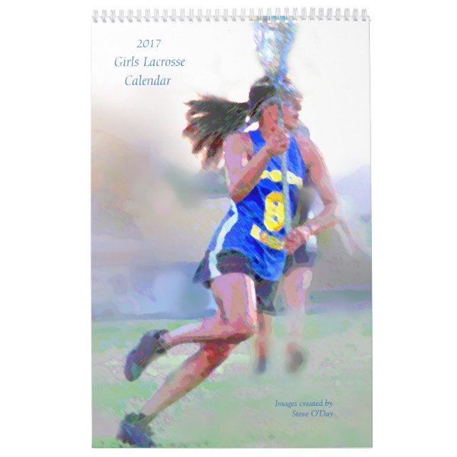 Calendario de LaCrosse de 2017 chicas (Tapa)
