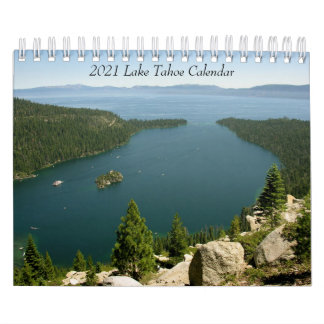 Calendario de Lago Tahoe 2021