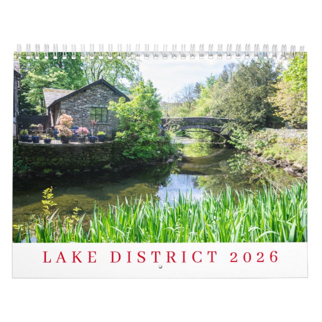 Calendario de Lake District 2026 (Tapa)