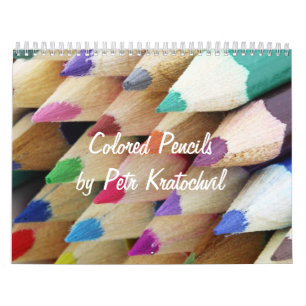 Calendario de lápices de colores