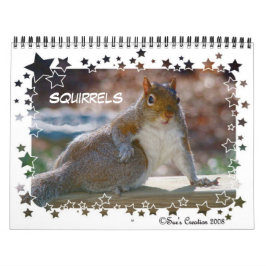 Calendario de las ardillas