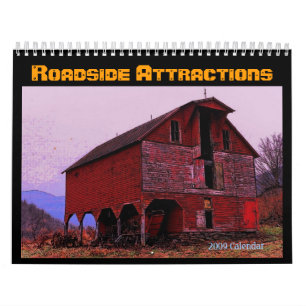 Calendario de las atracciones del borde de la