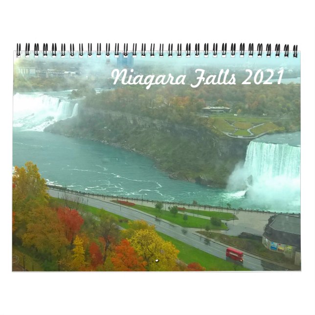 Calendario de las Cataratas del Niágara 2021 (Tapa)