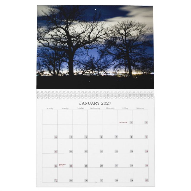 Calendario de las CK Alaska 2012 (Jan 2027)