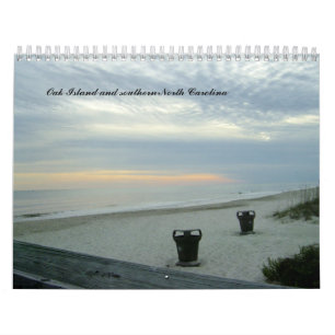 Calendario de las costas del sur de NC