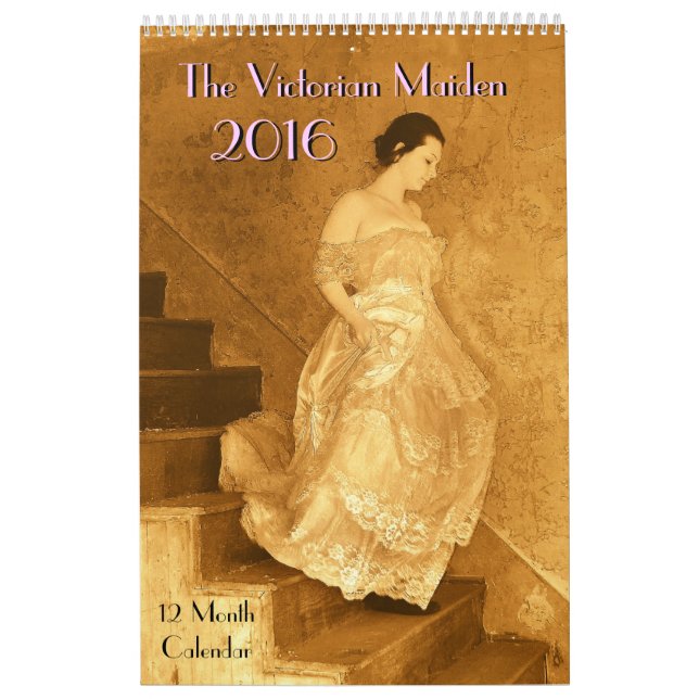 Calendario de las damas de Victoria 2016 (Tapa)