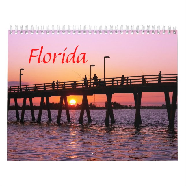 Calendario de las escenas de la Florida (Tapa)