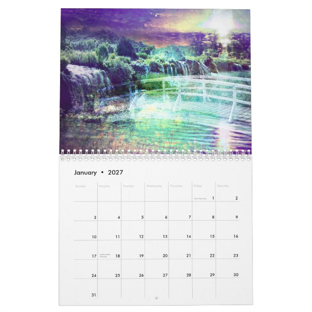 Calendario de las expresiones 2015 de Eden (Jan 2027)
