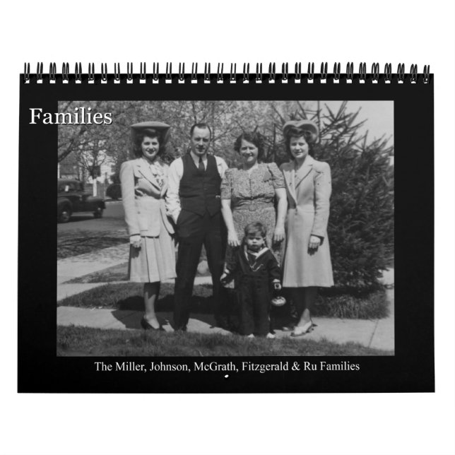 Calendario de las familias (Tapa)