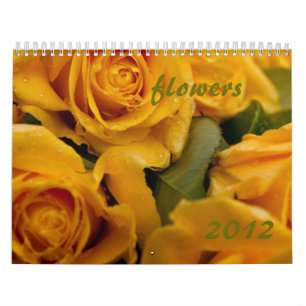 Calendario de las flores 2012