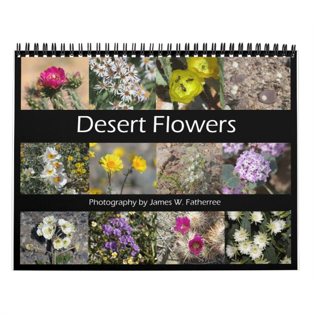 Calendario de las Flores del Desierto de J.W. Padr (Tapa)