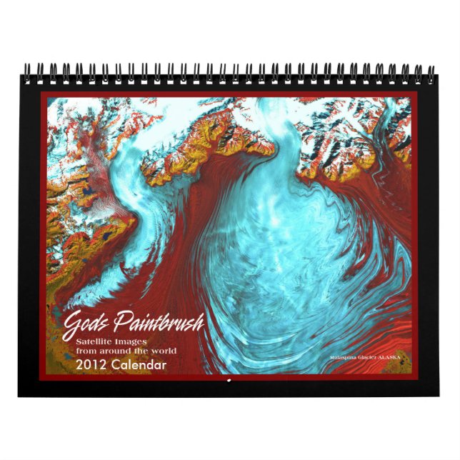 Calendario de las imágenes 2012 del satélite de (Tapa)