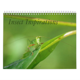 Calendario de las inspiraciones del insecto