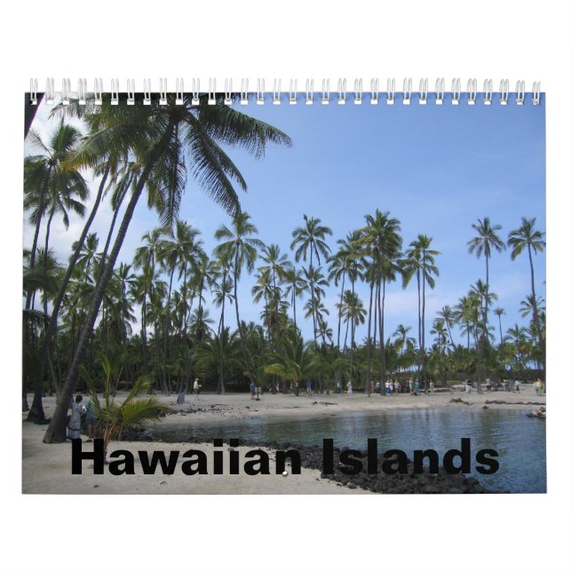 CALENDARIO DE LAS ISLAS HAWAII (Tapa)