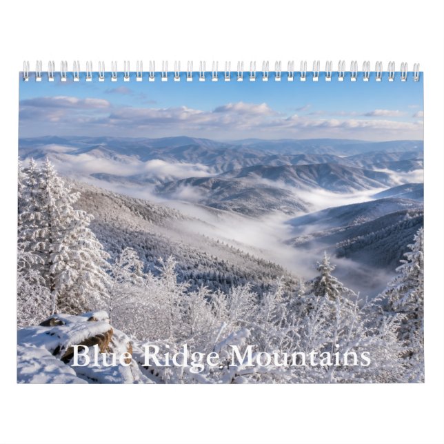 Calendario de las Montañas Blue Ridge  (Tapa)