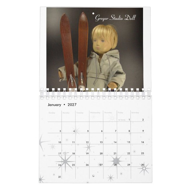 Calendario de las muñecas 2013 de Sasha (Jan 2027)