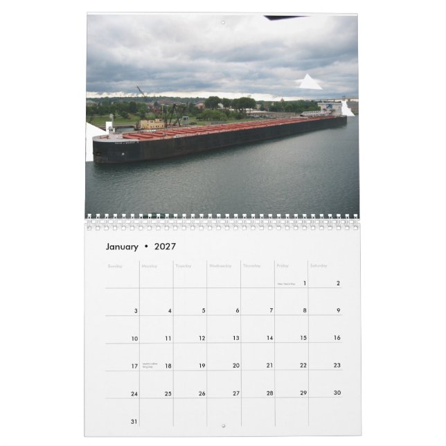 Calendario de las naves de Great Lakes (Jan 2027)