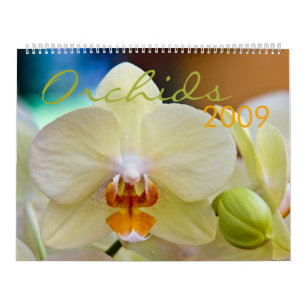 Calendario de las orquídeas 2009
