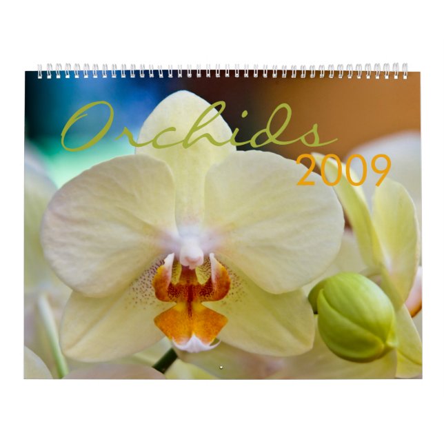 Calendario de las orquídeas 2009 (Tapa)