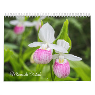 Calendario de las orquídeas de Minnesota