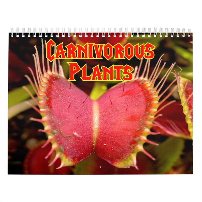 Calendario de las plantas carnívoras (Tapa)