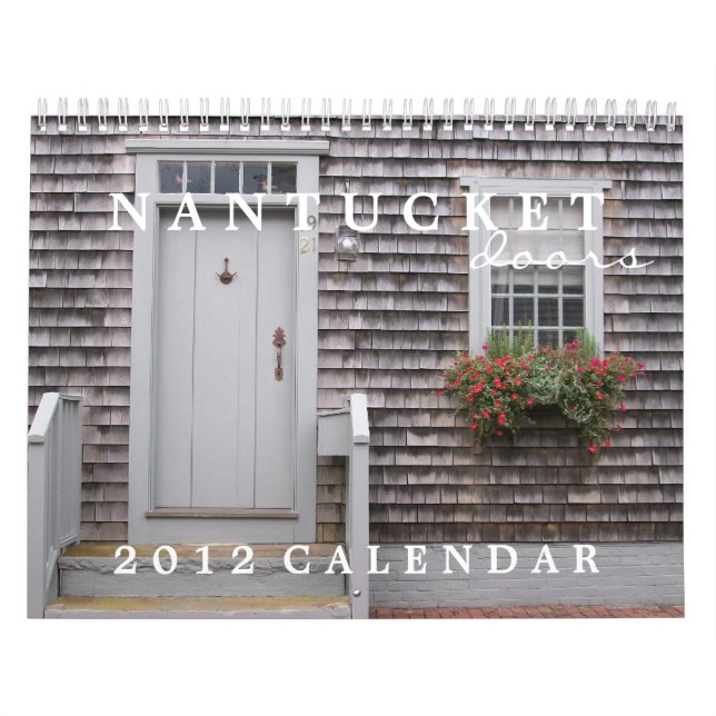 Calendario de las puertas 2012 de Nantucket (Tapa)