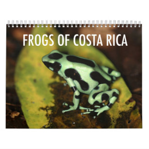 Calendario de las ranas de Costa Rica