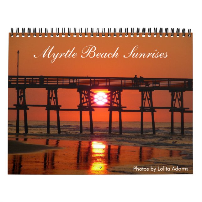 Calendario de las salidas del sol de Myrtle Beach (Tapa)