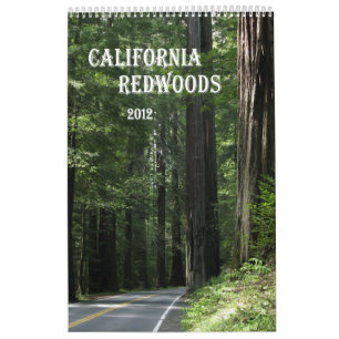 Calendario de las secoyas de California 2012