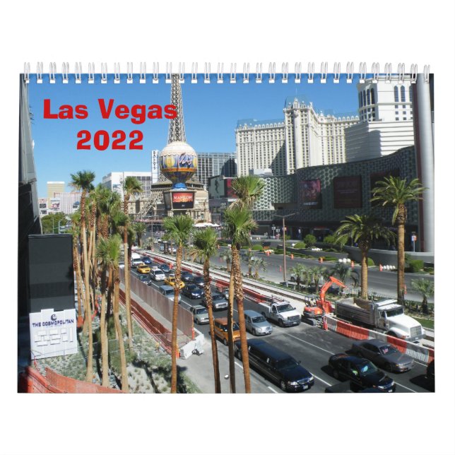 Calendario de Las Vegas - 2022 (Tapa)
