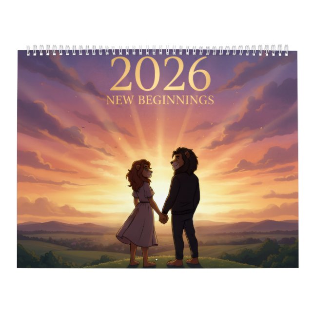 Calendario de Leo y Nessa (Tapa)