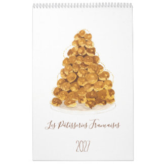 Calendario de Les Pâtisseries Françaises