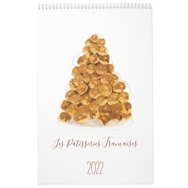 Calendario de Les Pâtisseries Françaises (Tapa)