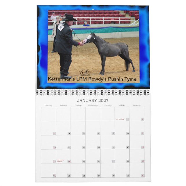 Calendario de Lil Pondarosa de Ketterman mini (Jan 2027)