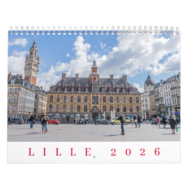 Calendario de Lille 2026 (Tapa)