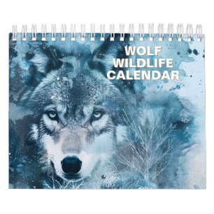 Calendario de lobo de fantasía 2027