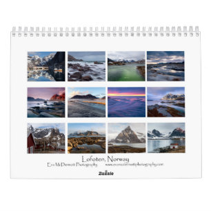 Calendario de Lofoten Noruega