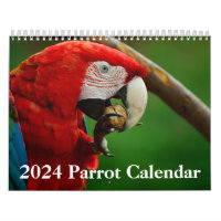 Calendario de loros de 2024