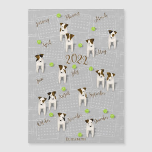 Calendario de los amantes del perro Jack Russell T
