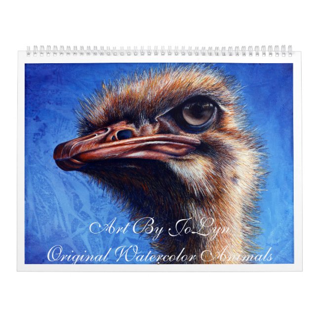 Calendario de los animales de la acuarela (Tapa)