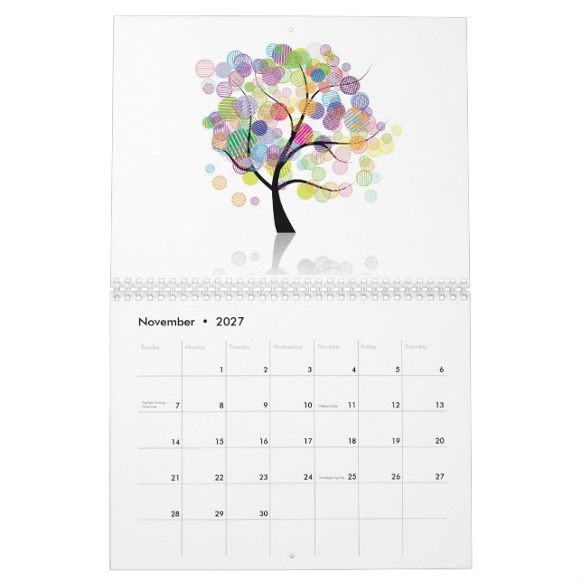 Calendario de los árboles del arte (Nov 2027)