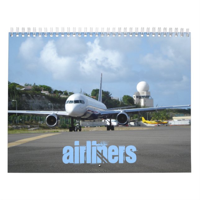 Calendario de los aviones de pasajeros (Tapa)