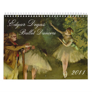 Calendario de los bailarines de ballet de Edgar